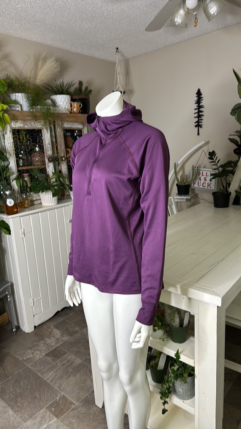 Purple The North Face Hoodie - photo 2