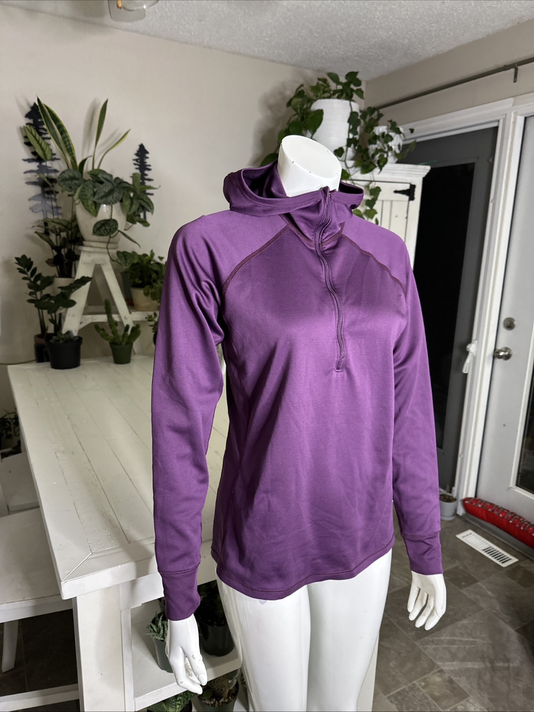 Purple The North Face Hoodie