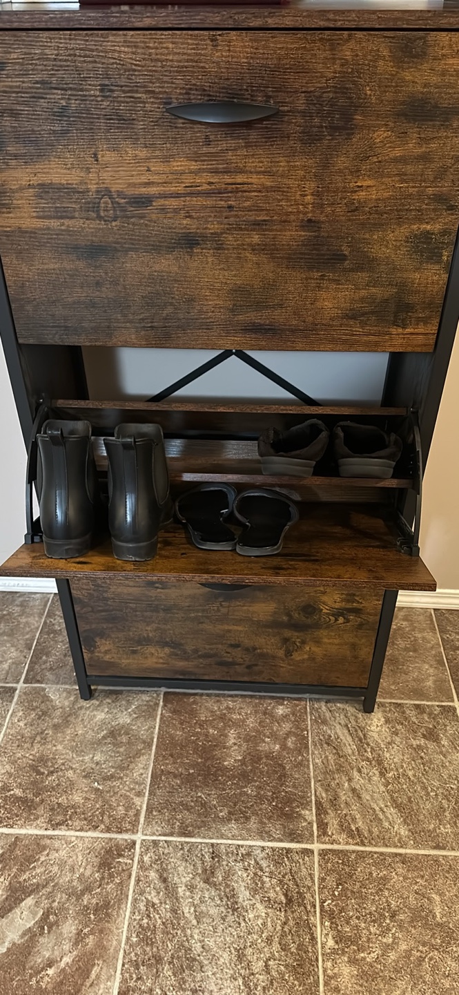 Shoe Rack with Storage - photo 2