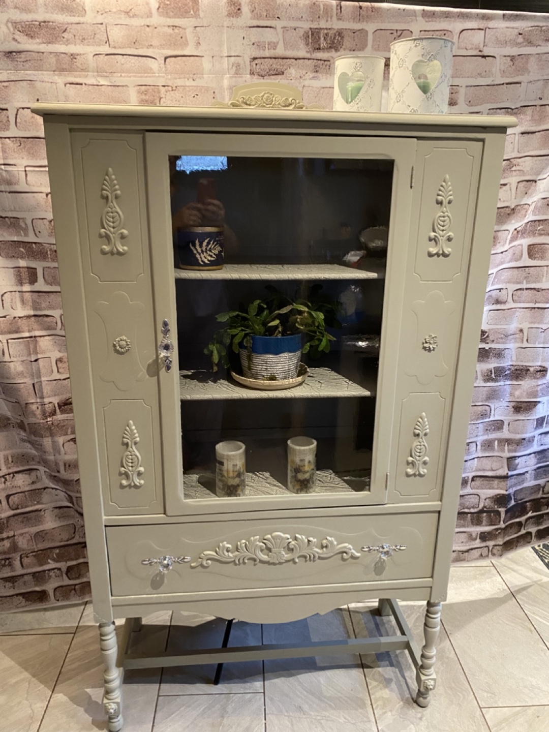 Antique Display Cabinet - photo 3