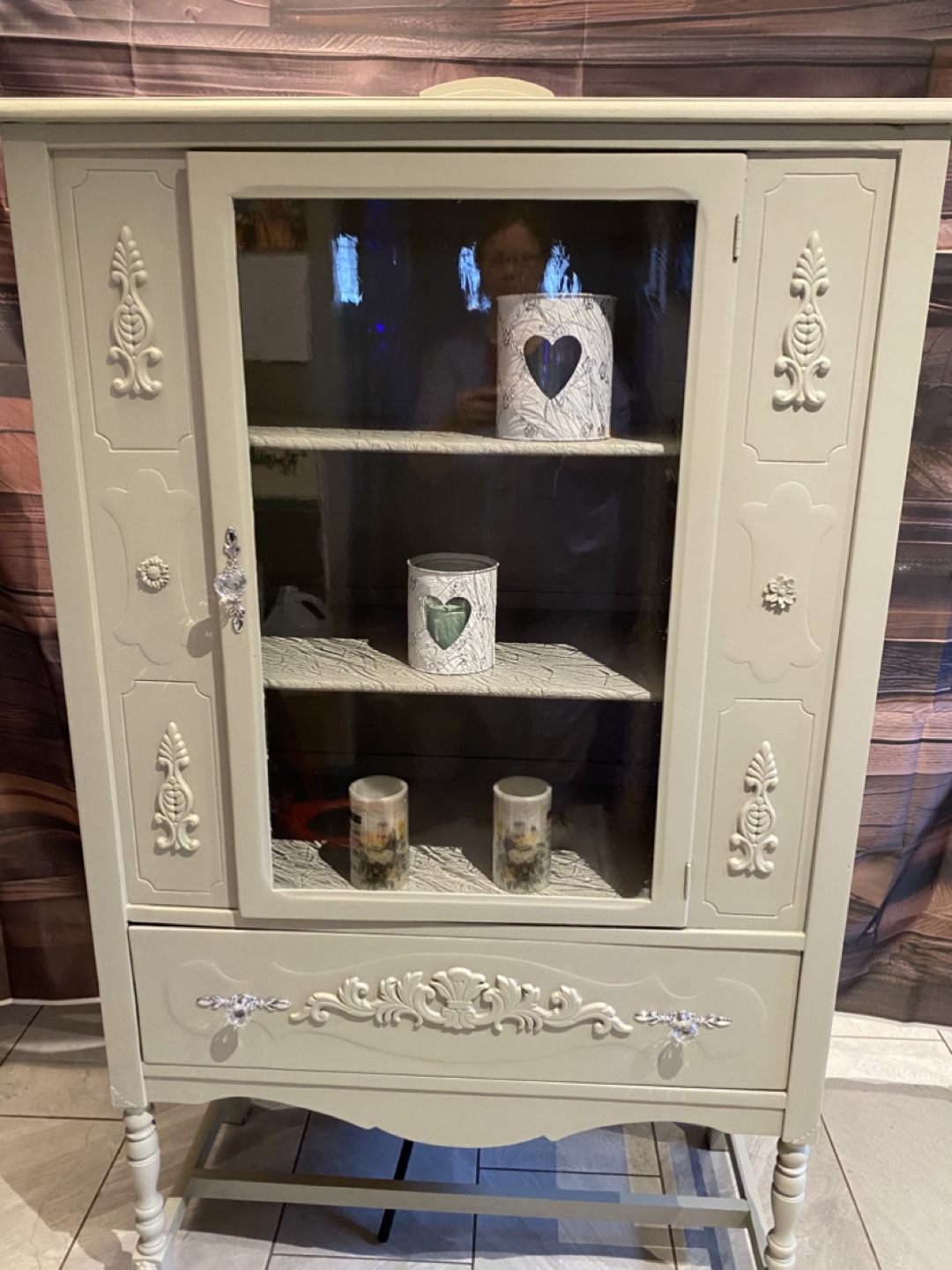 Antique Display Cabinet - photo 2