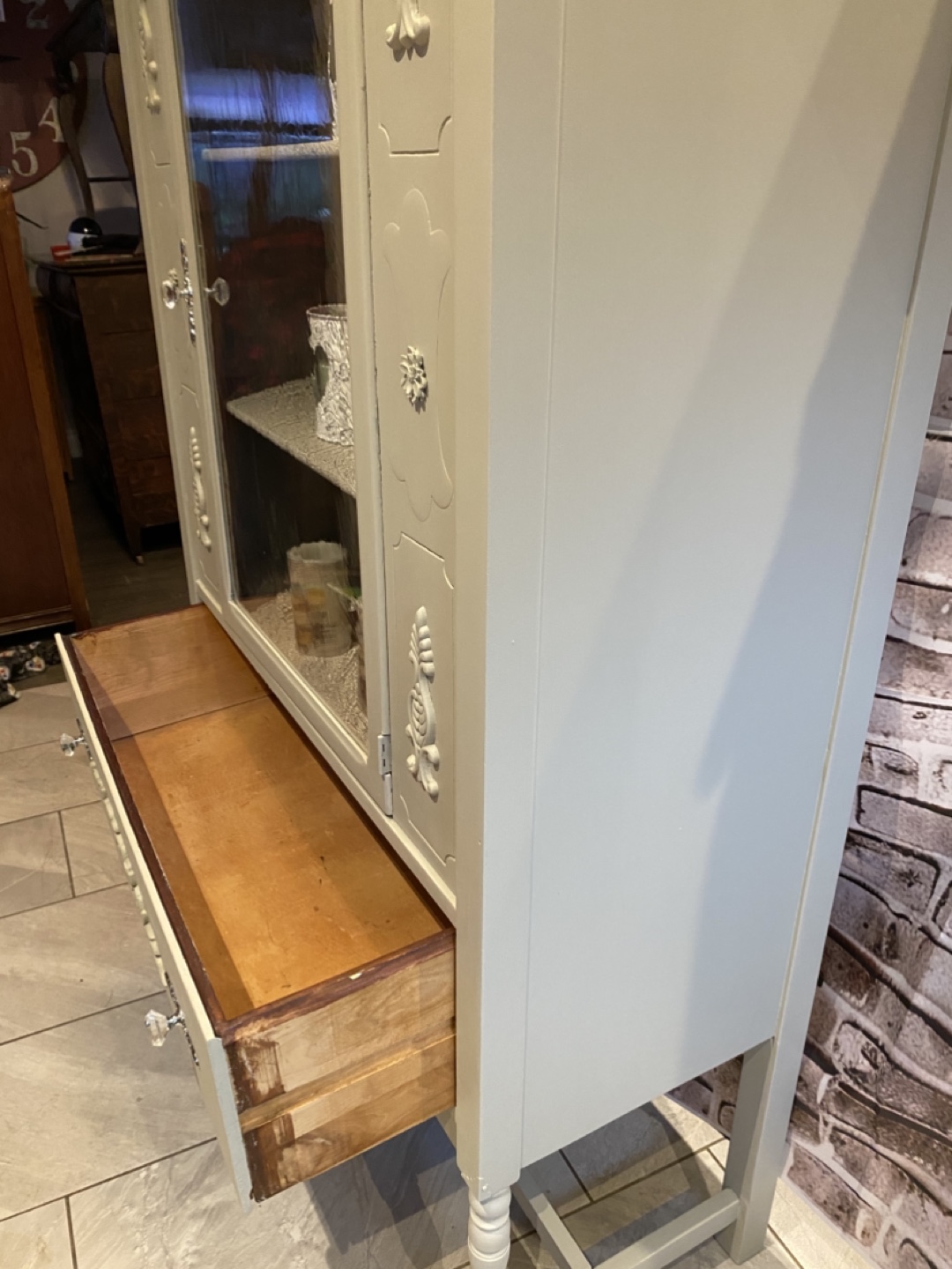 Antique Display Cabinet - photo 5