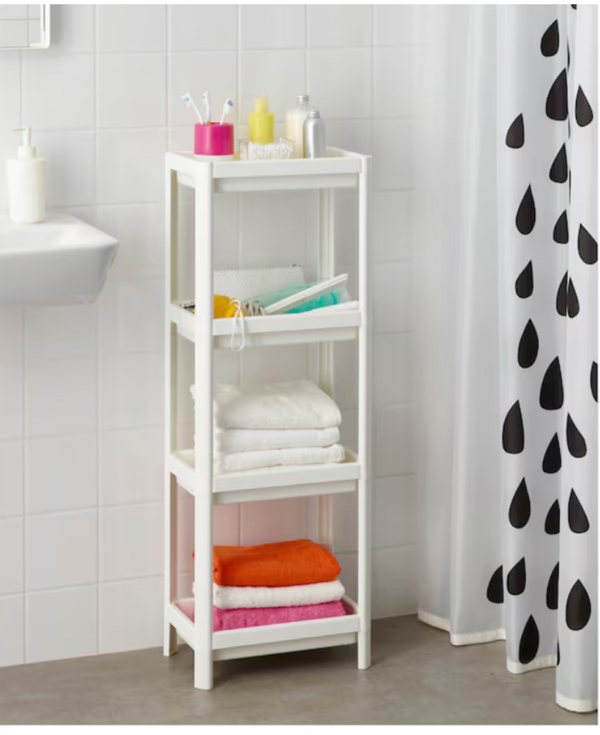 IKEA VESKEN PLASTIC STORAGE TOWER (2 in 1) - photo 3