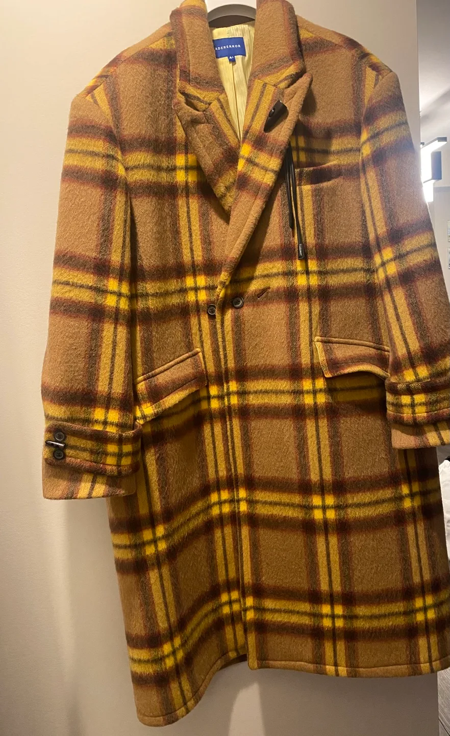 Ader Error Yellow Mofficie Coat image indicator(2)