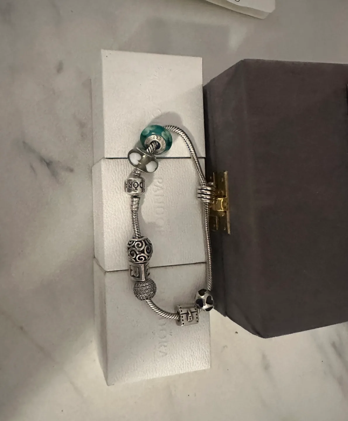 Pandora Charm Bracelet & Silver Bracelet image indicator(5)