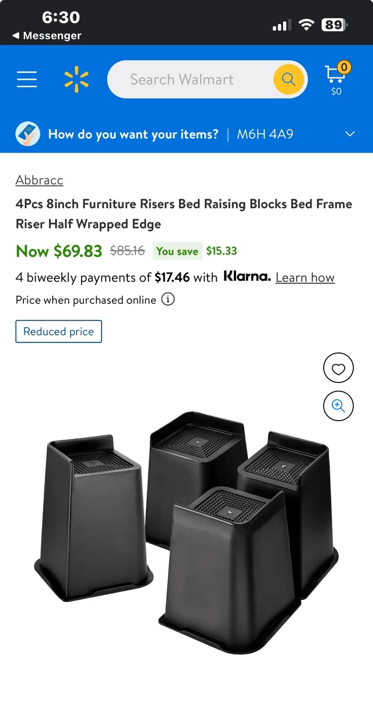 4 Pack Furniture Risers image indicator(2)