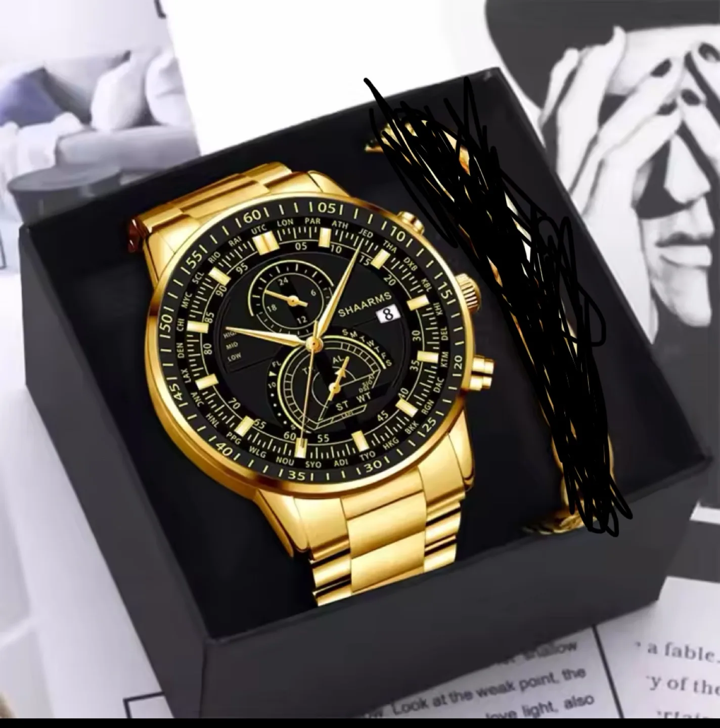 5 Pack of Women's Fashionable Quartz Watches image indicator(3)