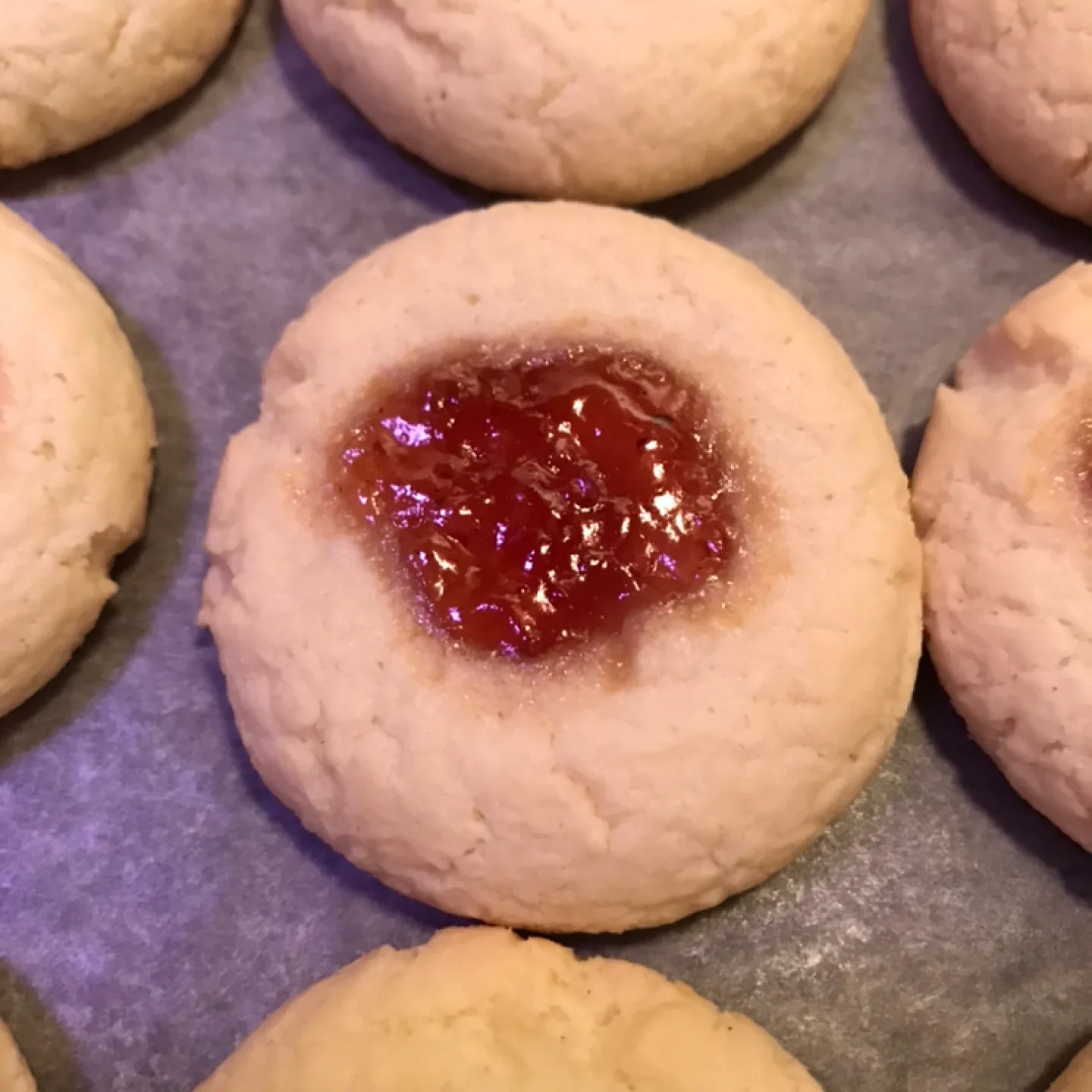 Strawberry Thumbprint Cookies - Home Baked thumbnail