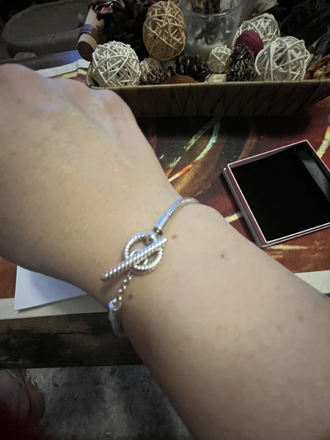 Pandora set/bundle: Bracelet + Security Chain (2 items) - photo 4