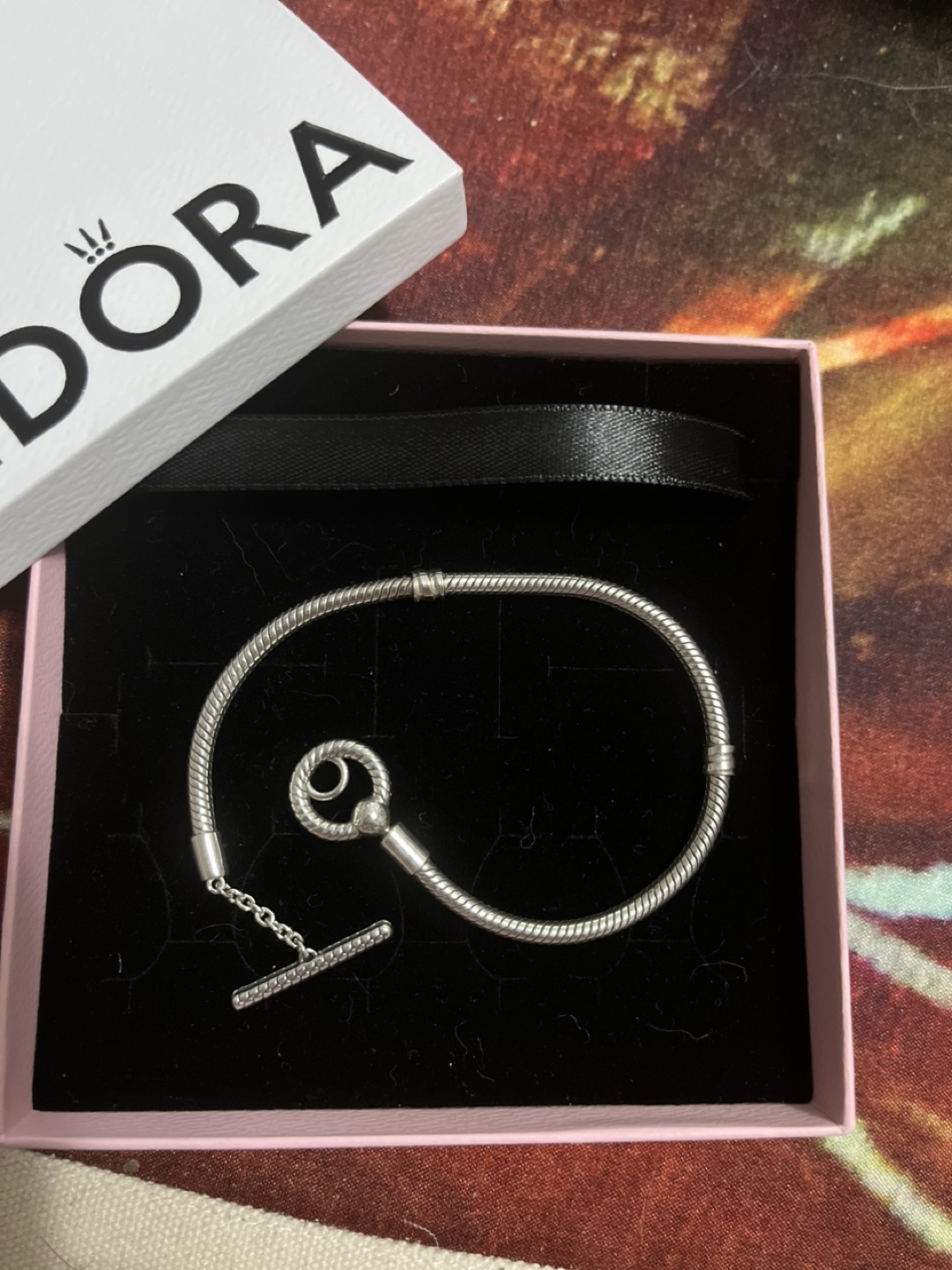 Pandora set/bundle: Bracelet + Security Chain (2 items) - photo 3