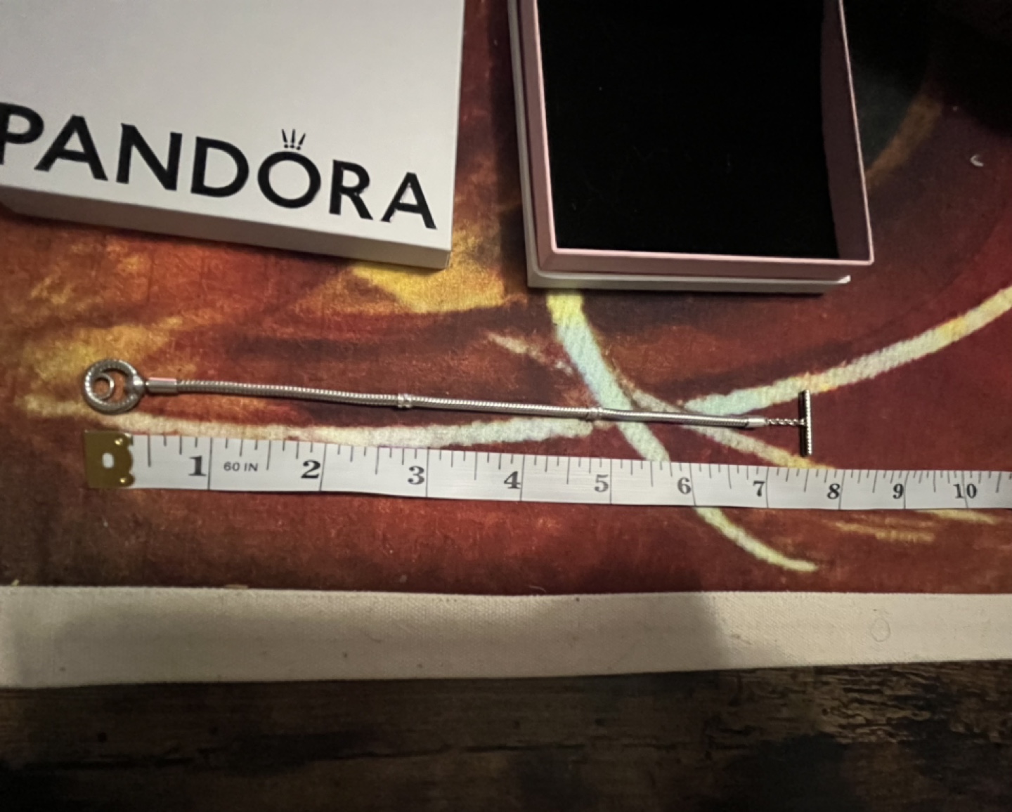 Pandora set/bundle: Bracelet + Security Chain (2 items) - photo 5