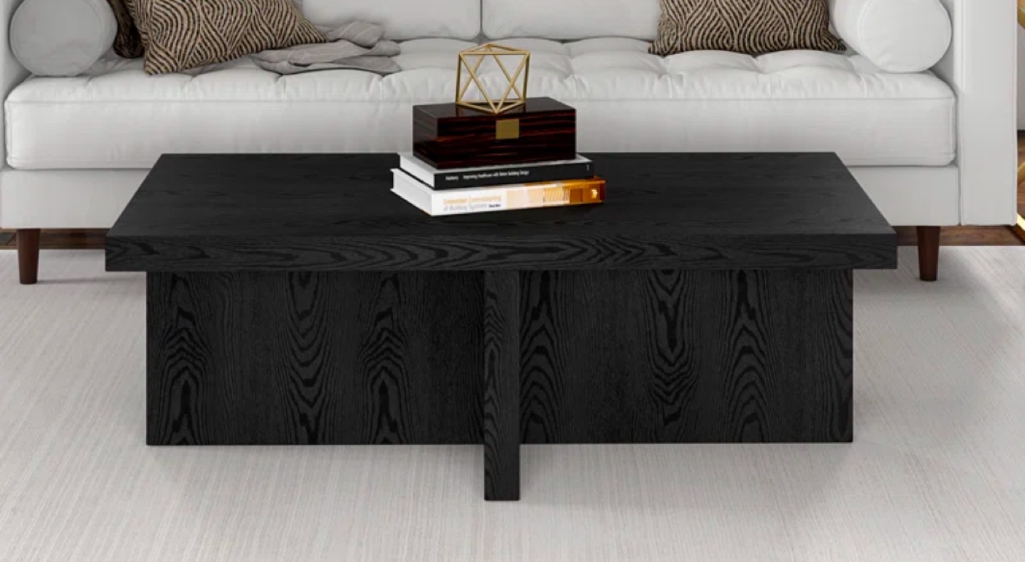 Modern Black Coffee Table