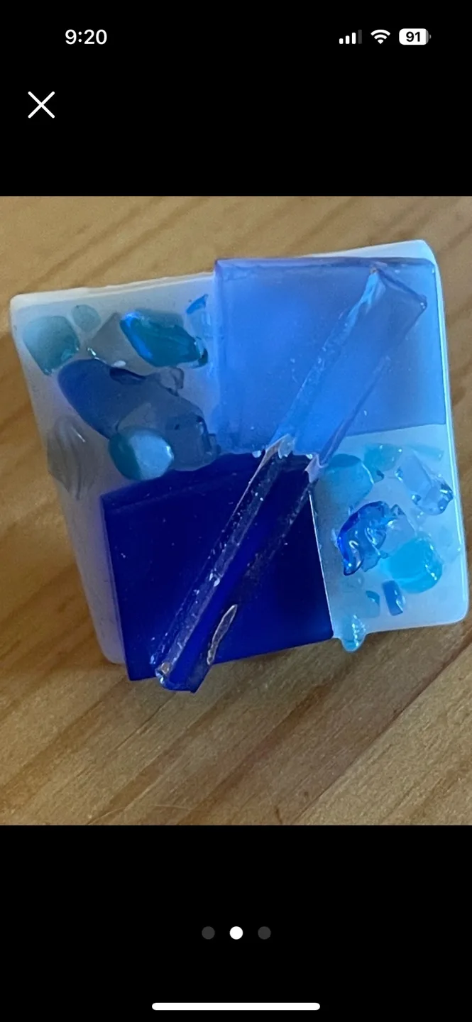 Original made Adjustable Glass Ring image indicator(2)