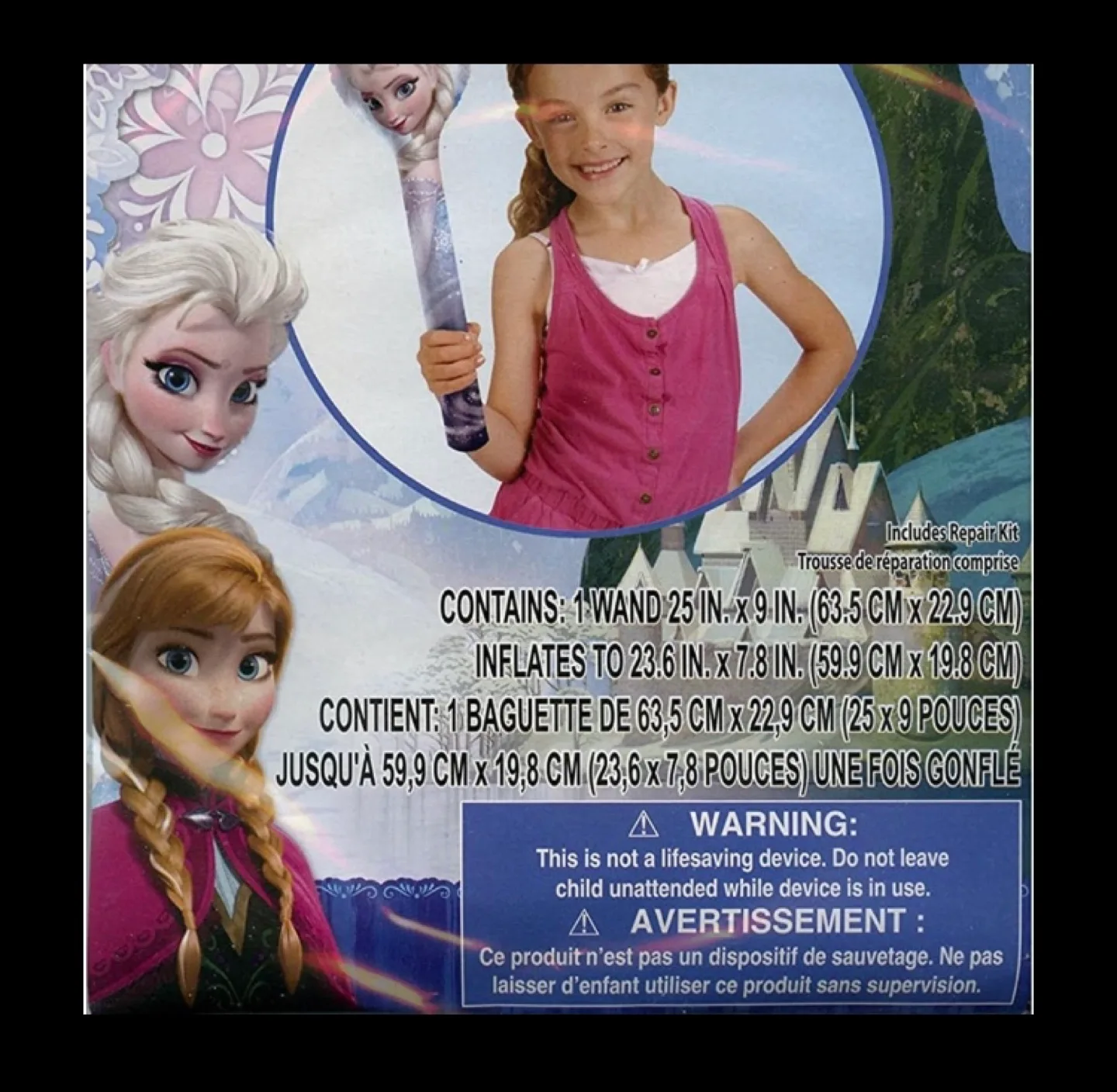 Disney Frozen Elsa Inflatable Wand image indicator(2)