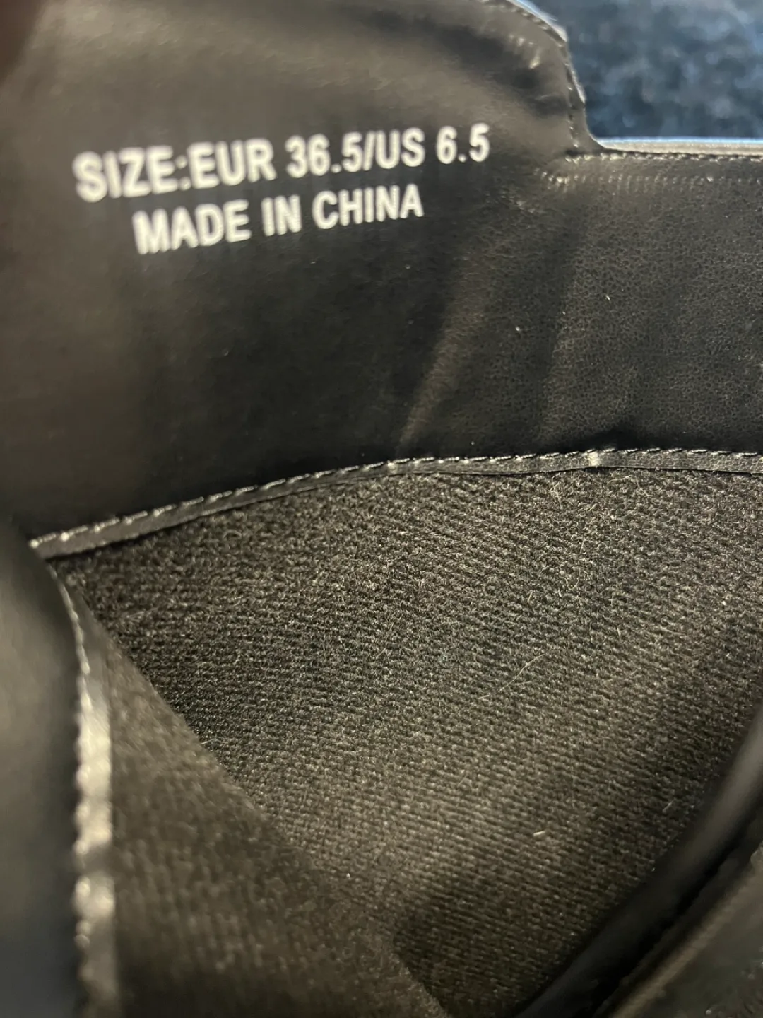 Black Knee-High Boots Wide Calf Size 6.5 image indicator(5)