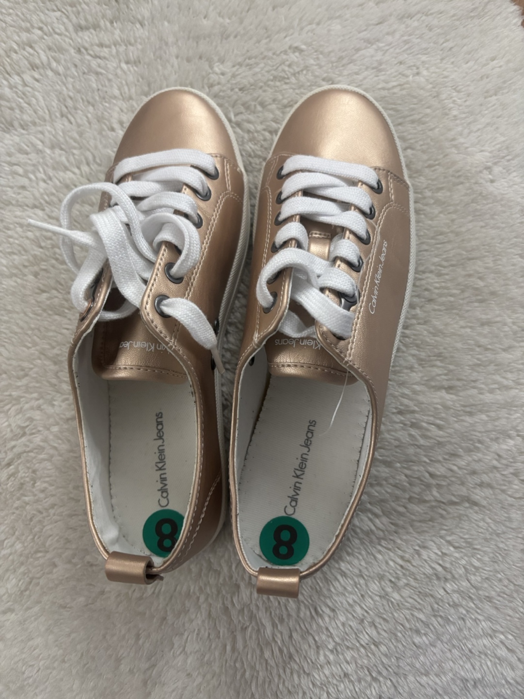 Calvin Klein Jeans Rose Gold Sneakers - photo 4