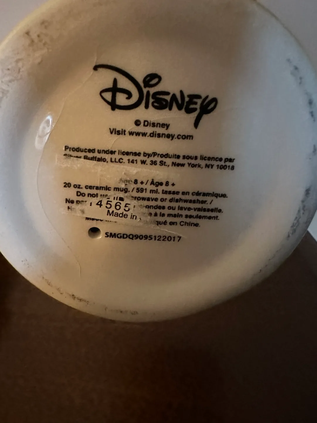 Disney Beauty and the Beast Chip Mug image indicator(3)