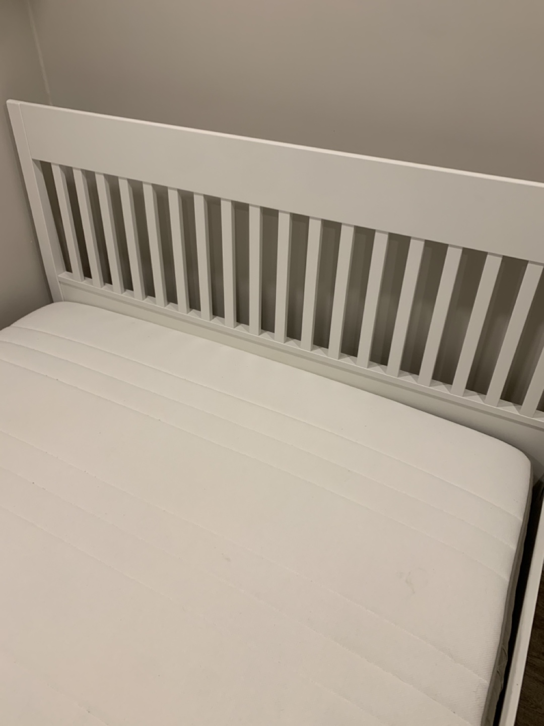 IKEA MALM Queen Bed Frame + Haugesund mattress - photo 2