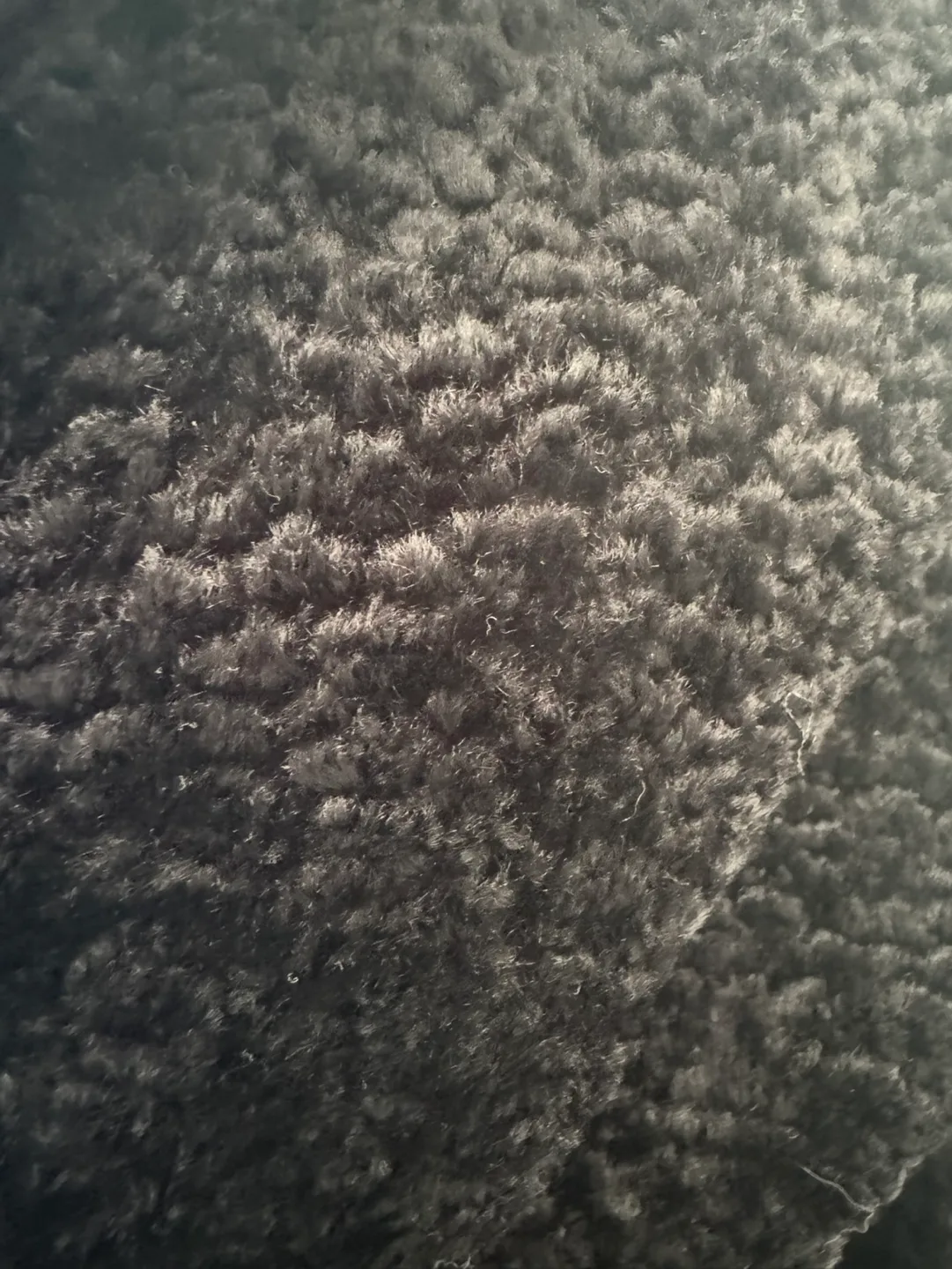 Theory Black Embossed Faux Fur Coat image indicator(4)