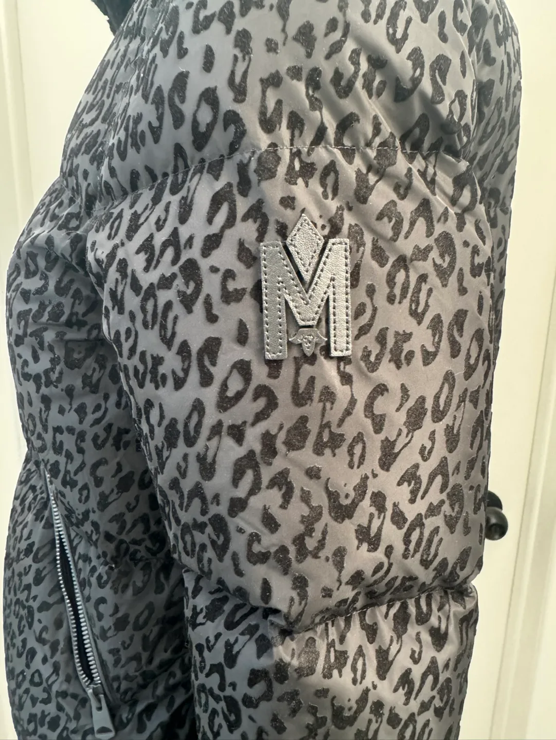 Mackage Leopard Print Puffer Jacket image indicator(4)