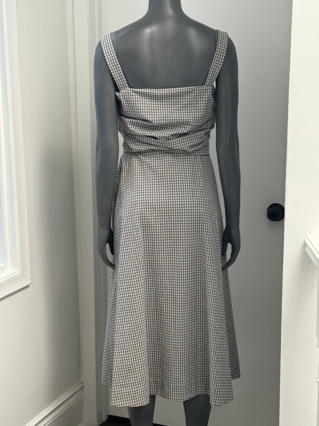 Veronica Beard Gingham Dress Size 10 image indicator(2)