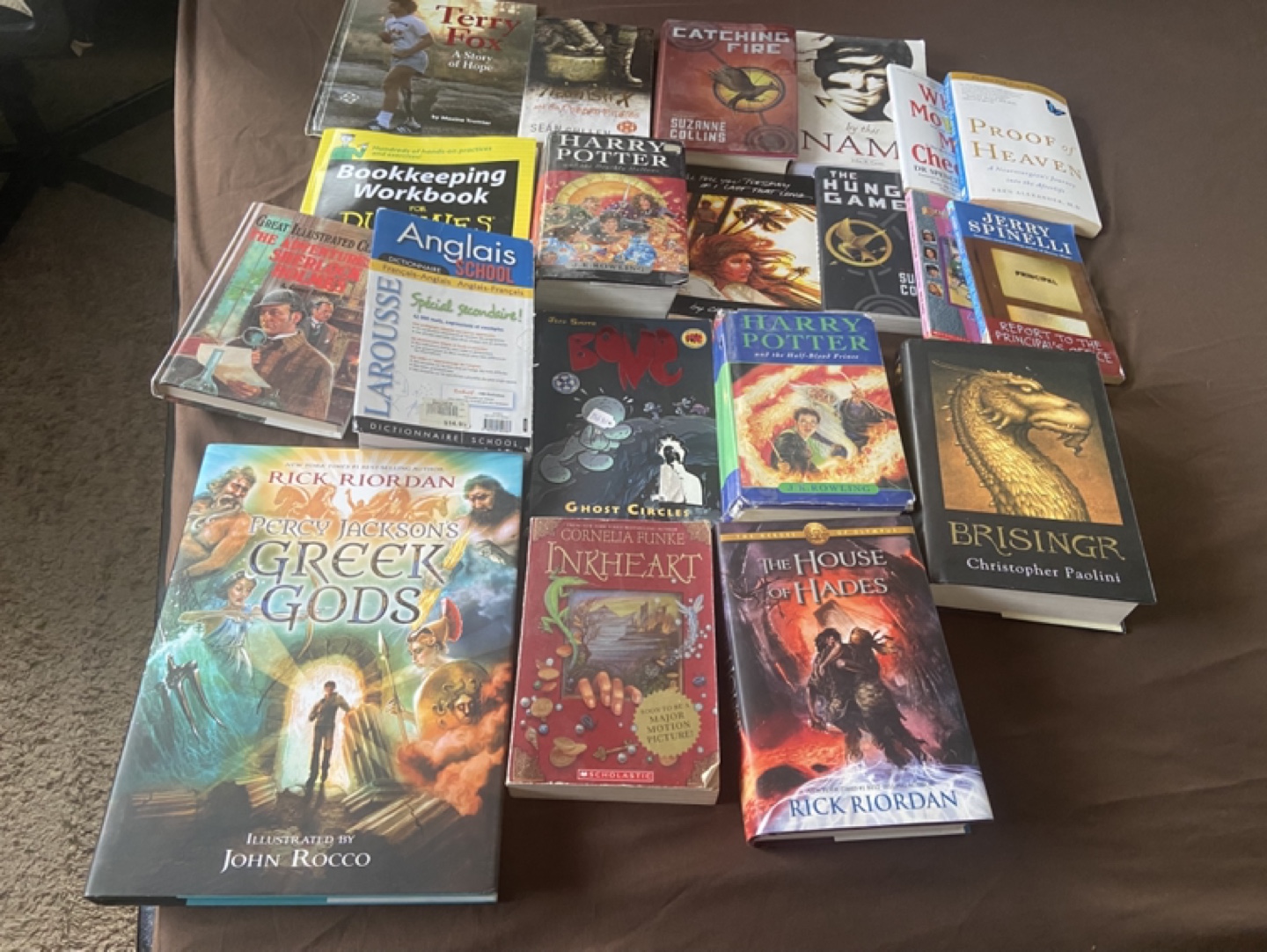 Set of 20 books Percy Jackson and the Olympians Series Books