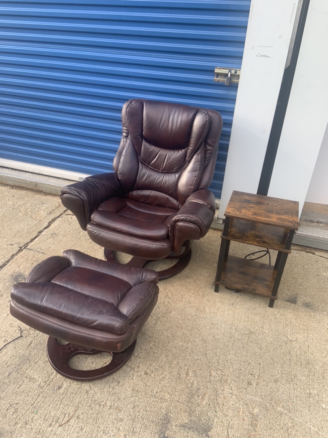Recliner and Ottoman Set