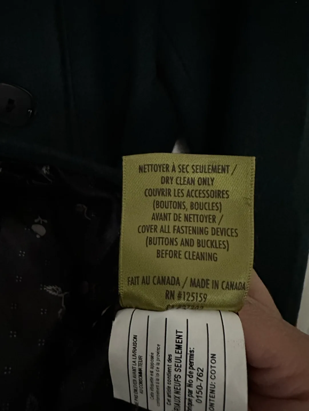 Green Soia & Kyo Wool Coat image indicator(5)