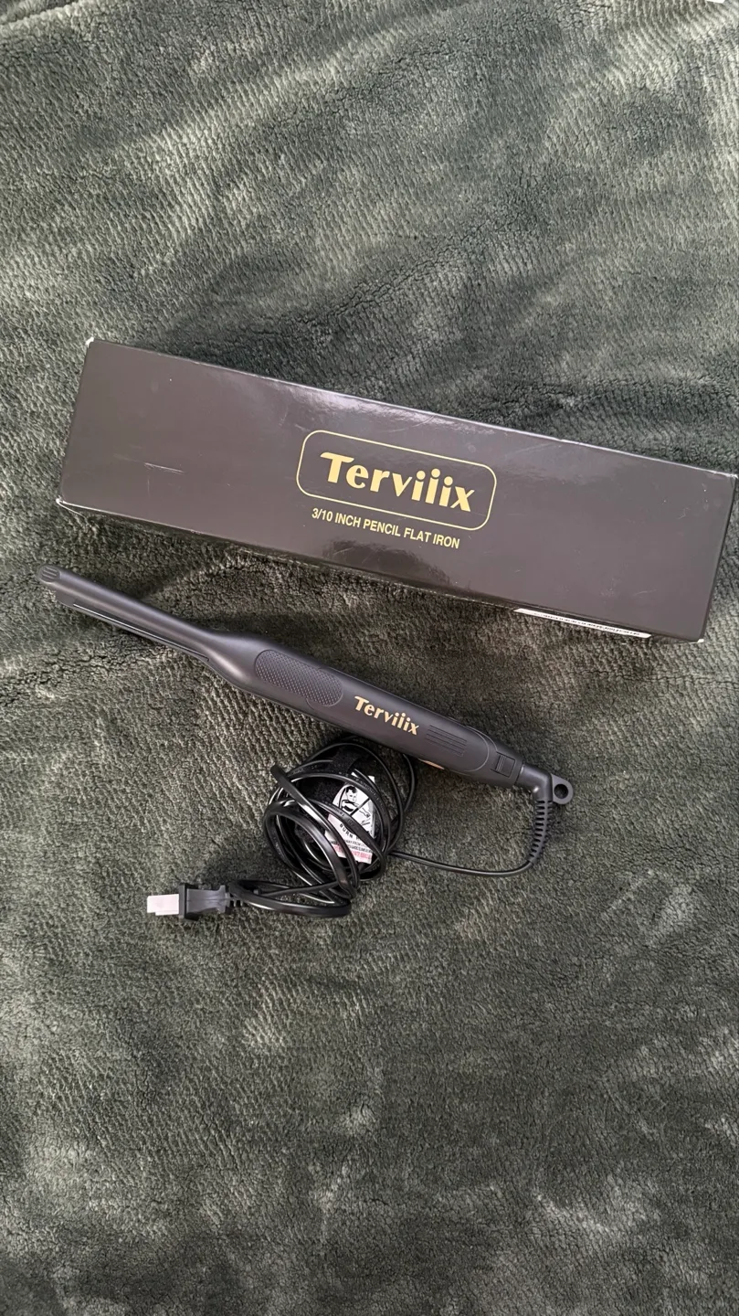 Tervilix 3/10 Inch Pencil Flat Iron