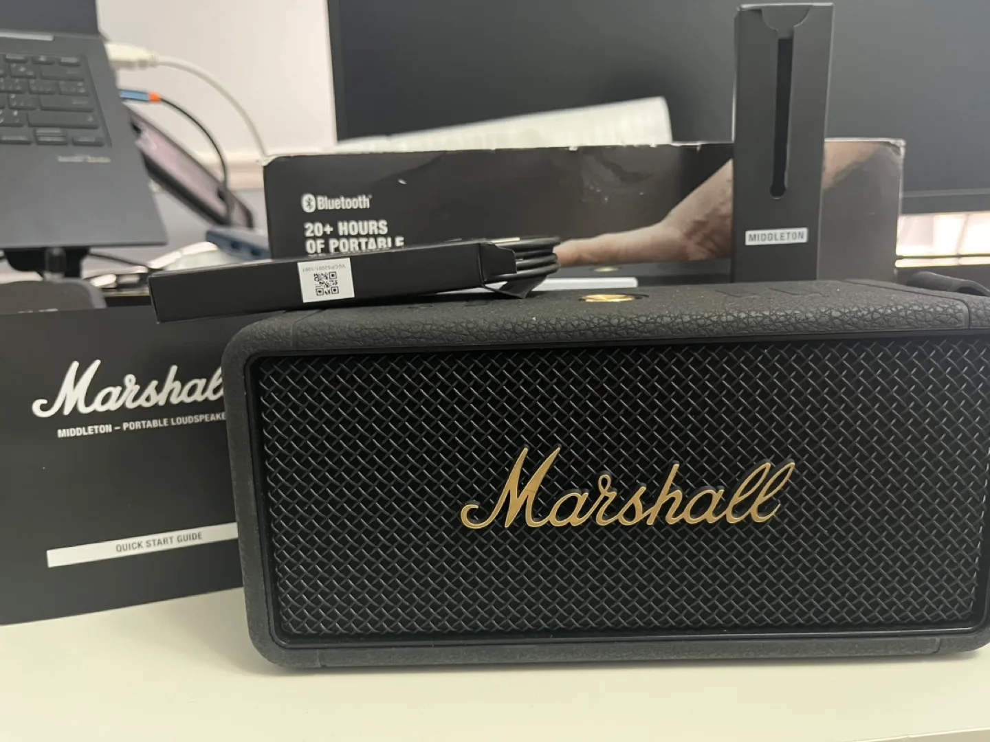 Marshall Middleton Portable Bluetooth Speaker thumbnail