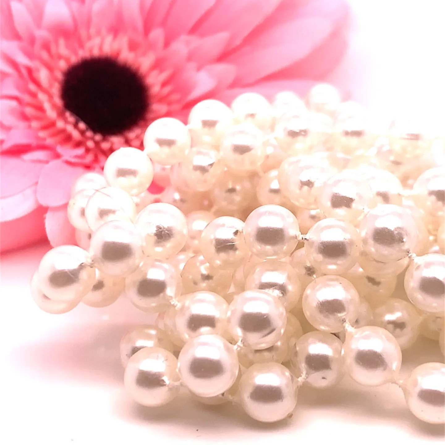 8MM Great Gatsby Pearl Necklace 70” image indicator(5)