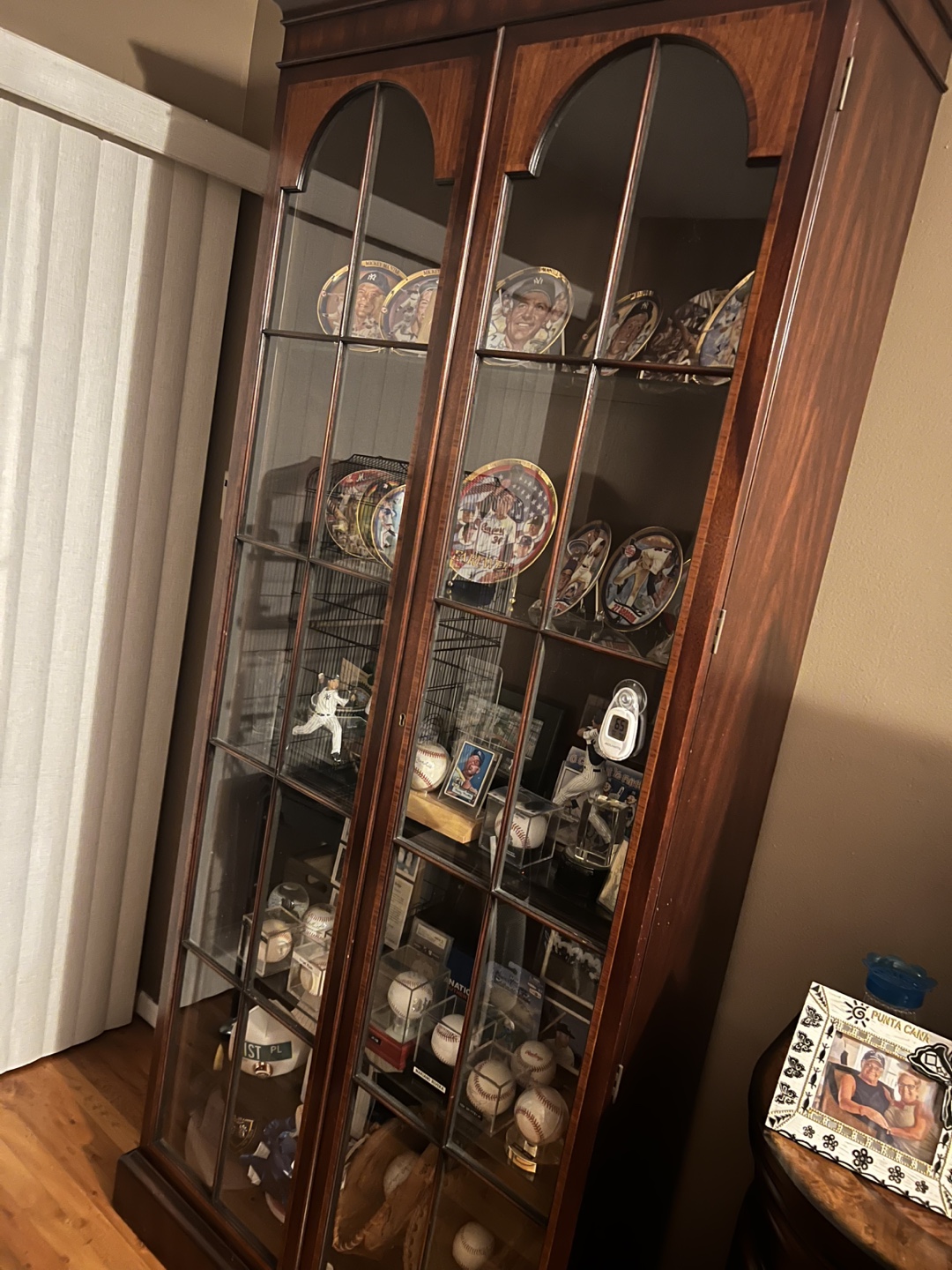 Wood Curio Cabinet - photo 2
