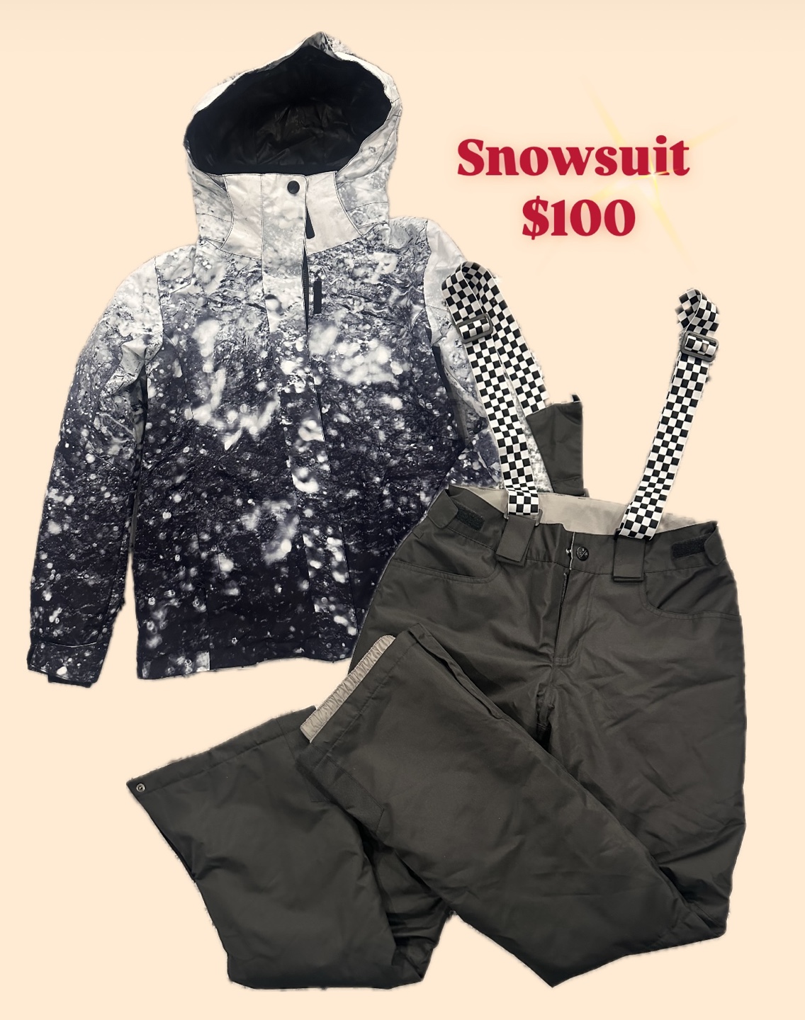 Women's Snowsuit for ski or snowboarding