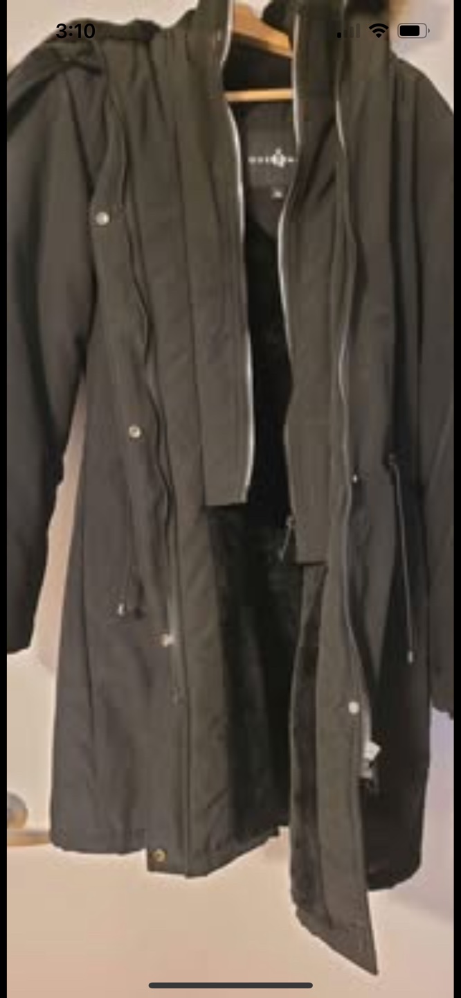 Women's  Black Winter Jacket