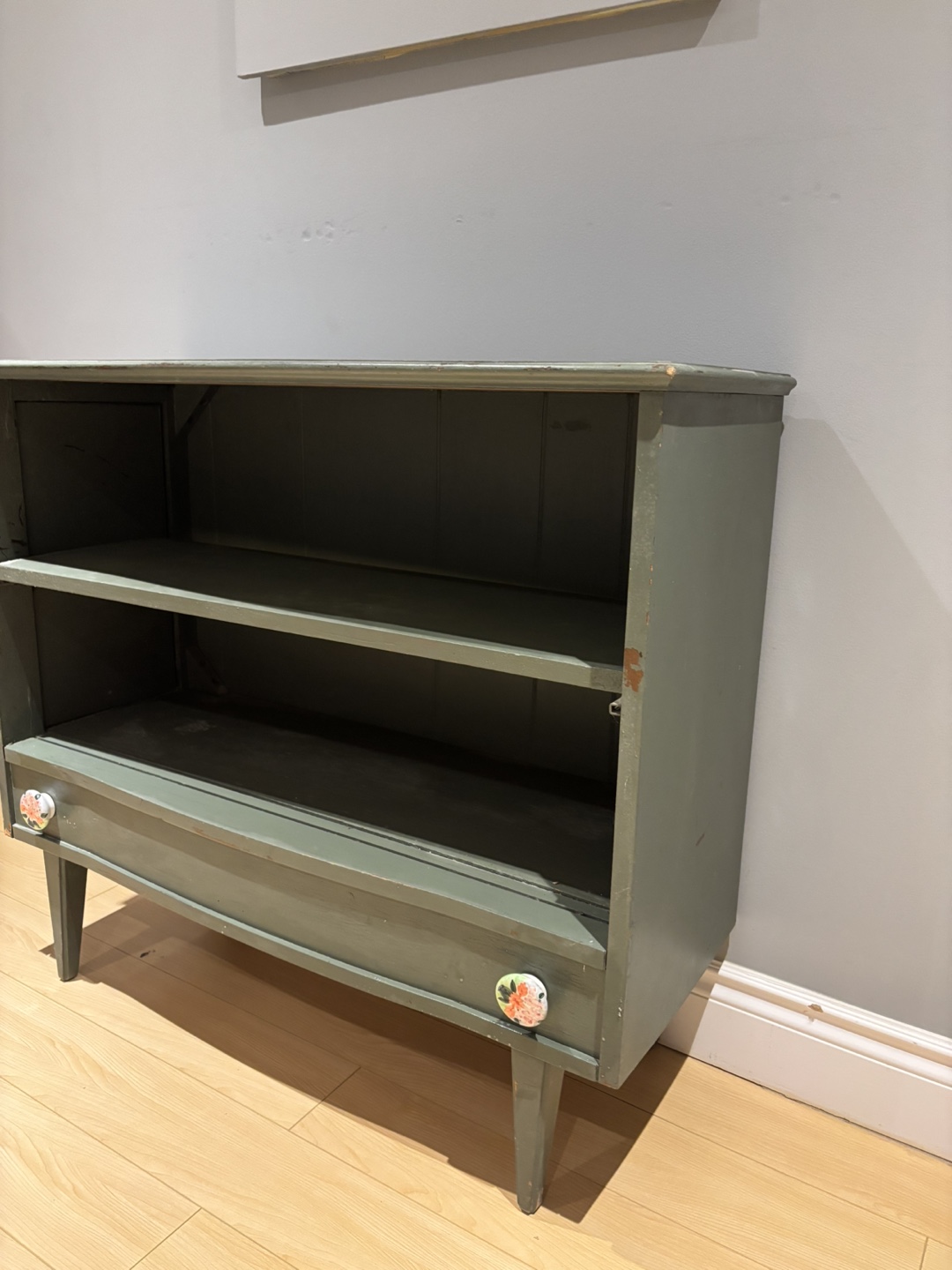 Vintage Green Cabinet - photo 3