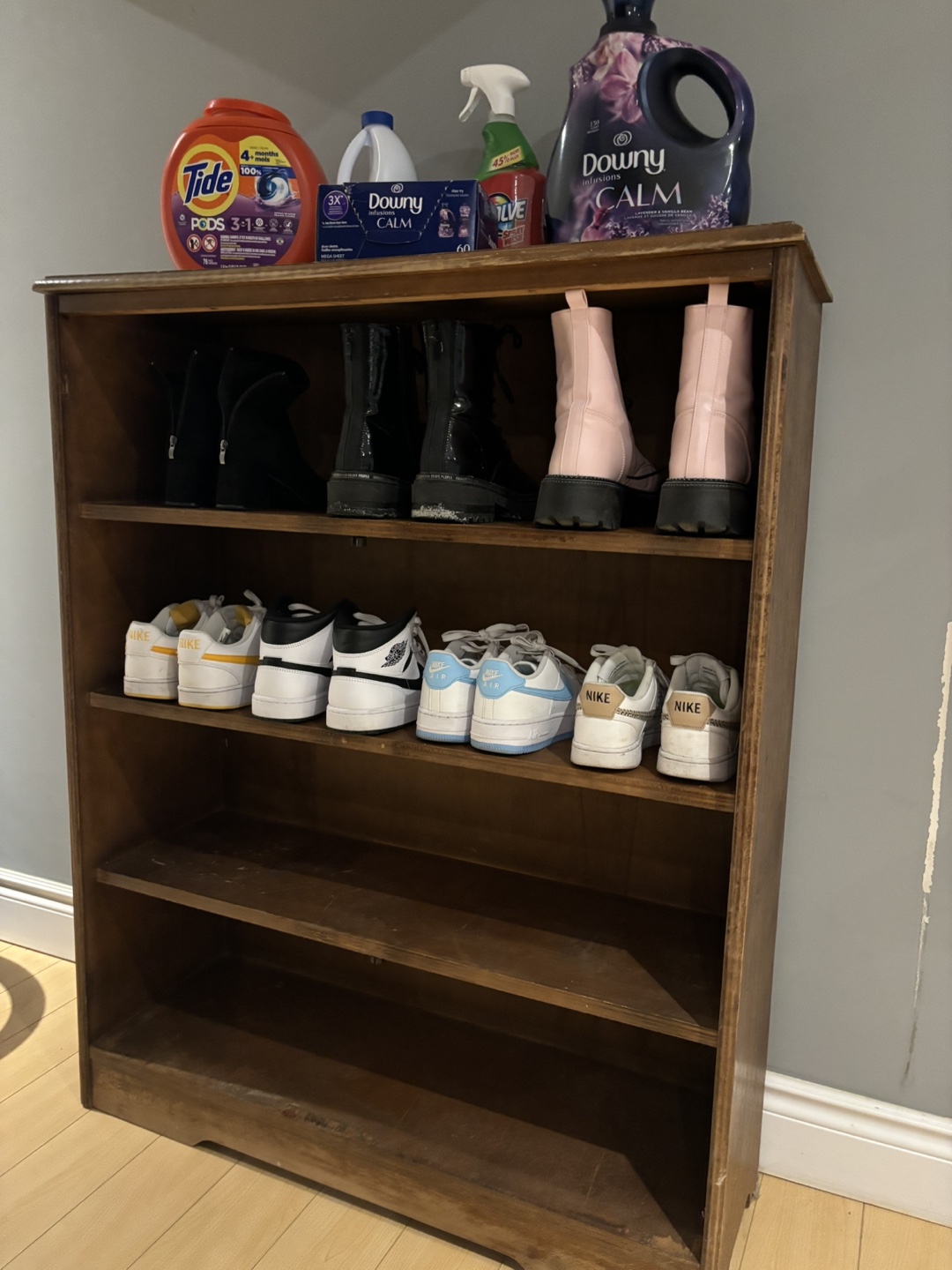 Wooden Bookshelf