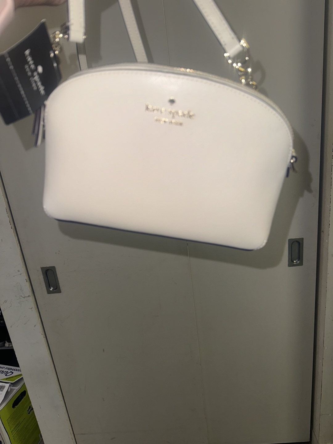 Kate Spade Small White Crossbody Bag