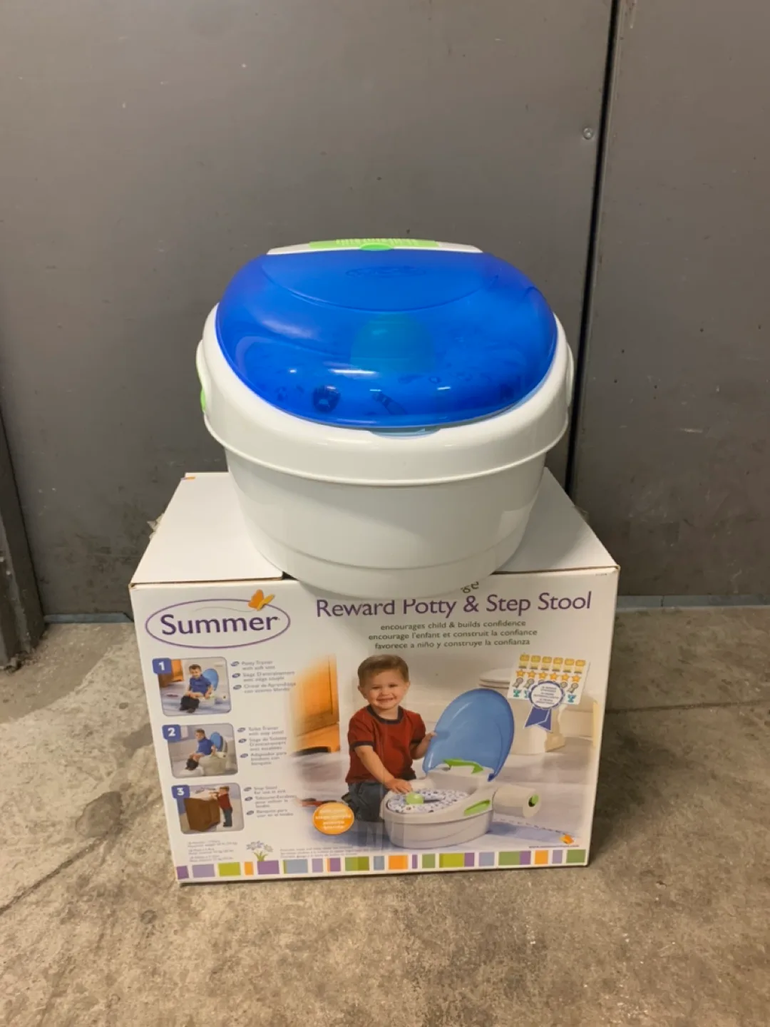 Summer Infant 3-Stage Reward Potty and Step Stool image indicator(3)