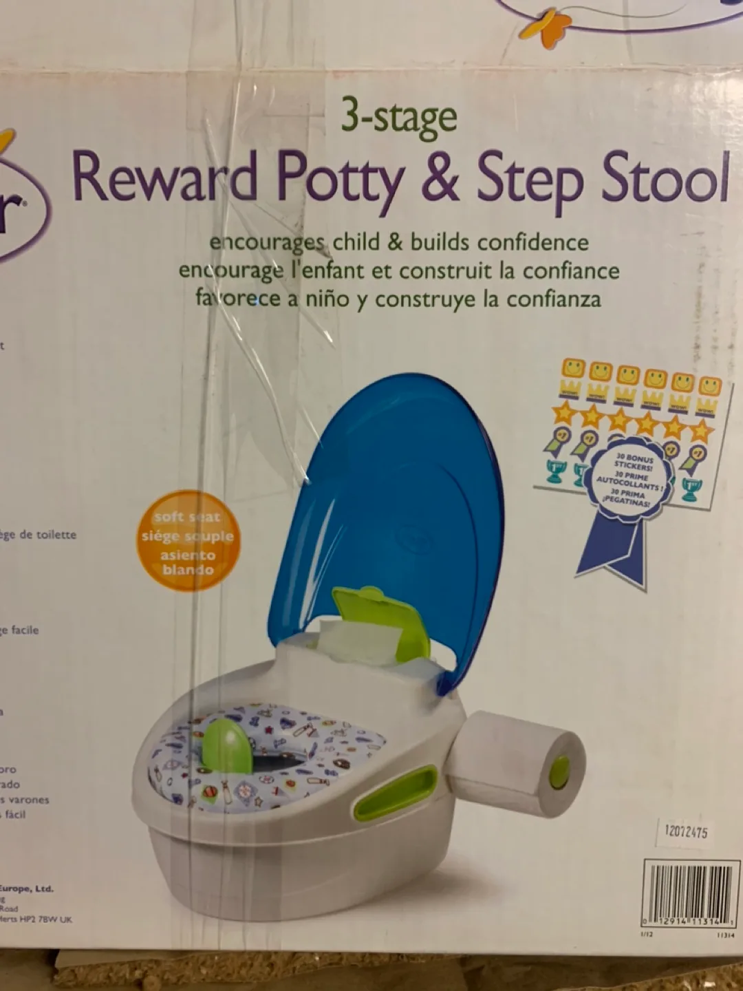Summer Infant 3-Stage Reward Potty and Step Stool image indicator(7)