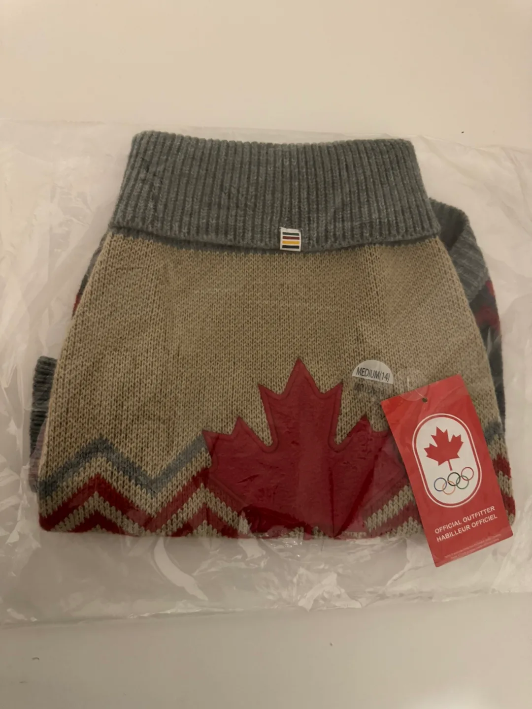 NWT Canadian Olympic Dog Sweater image indicator(5)