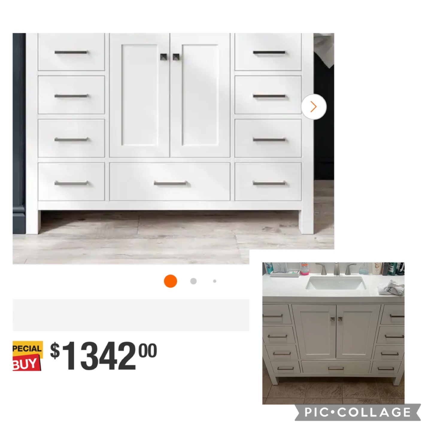 Bathroom Vanity Cabinet - photo 2