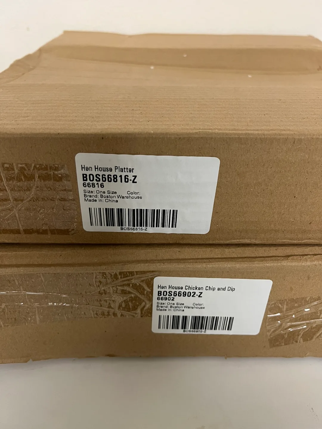 NIB Boston Warehouse Hen House Platter image indicator(6)