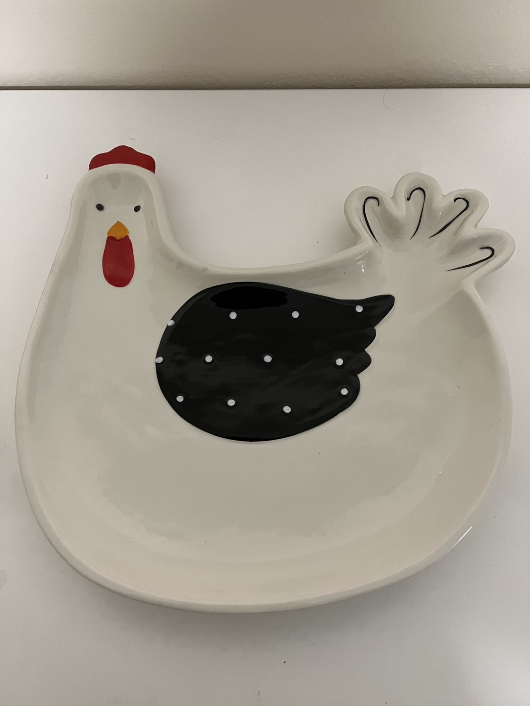 NIB Boston Warehouse Hen House Platter