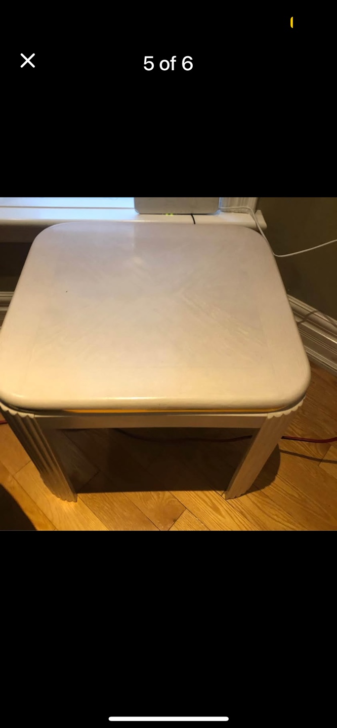 White Washed End Tables - photo 5