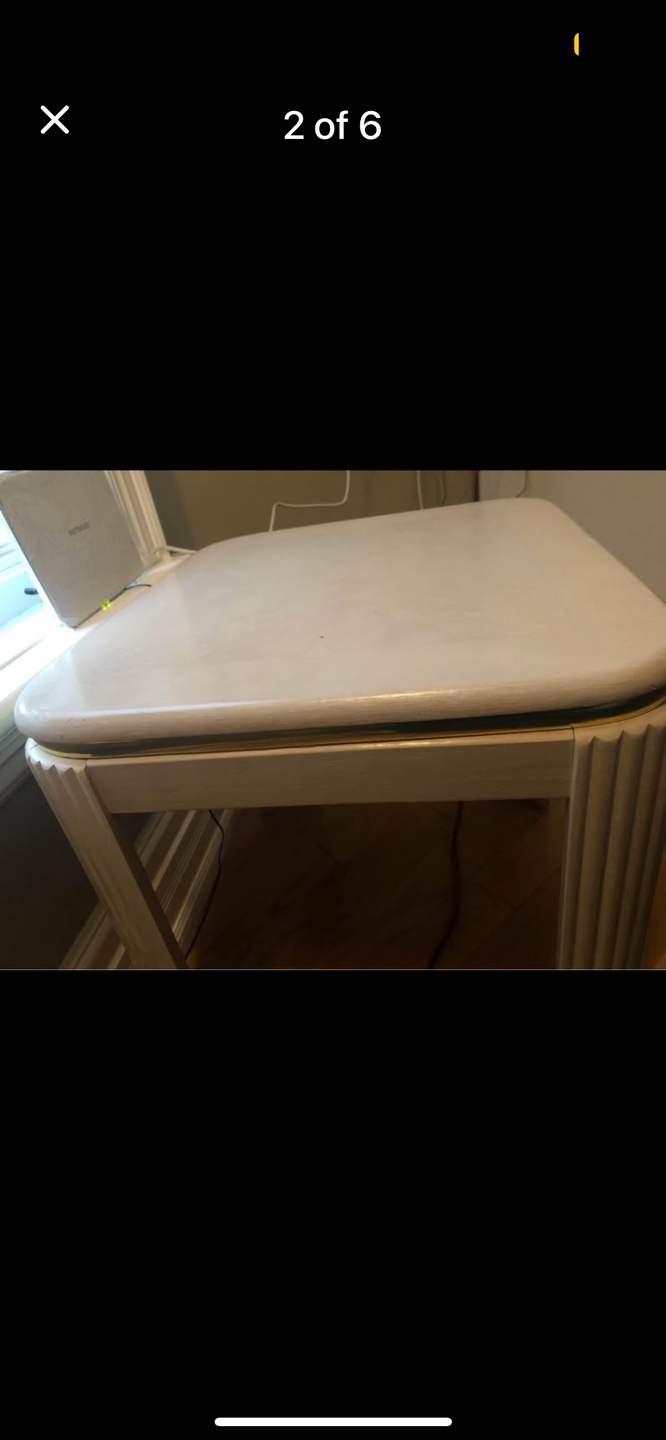 White Washed End Tables - photo 2