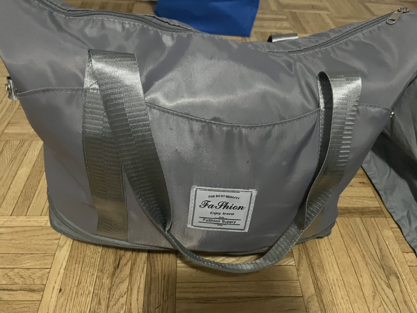 Grey Rolling Travel Bag - photo 2