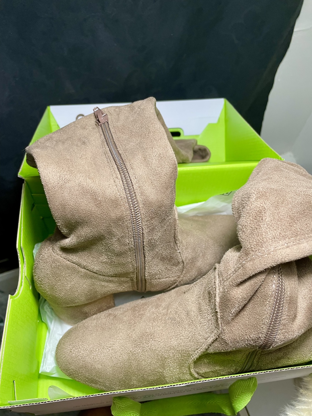 Suede Over the Knee Boots