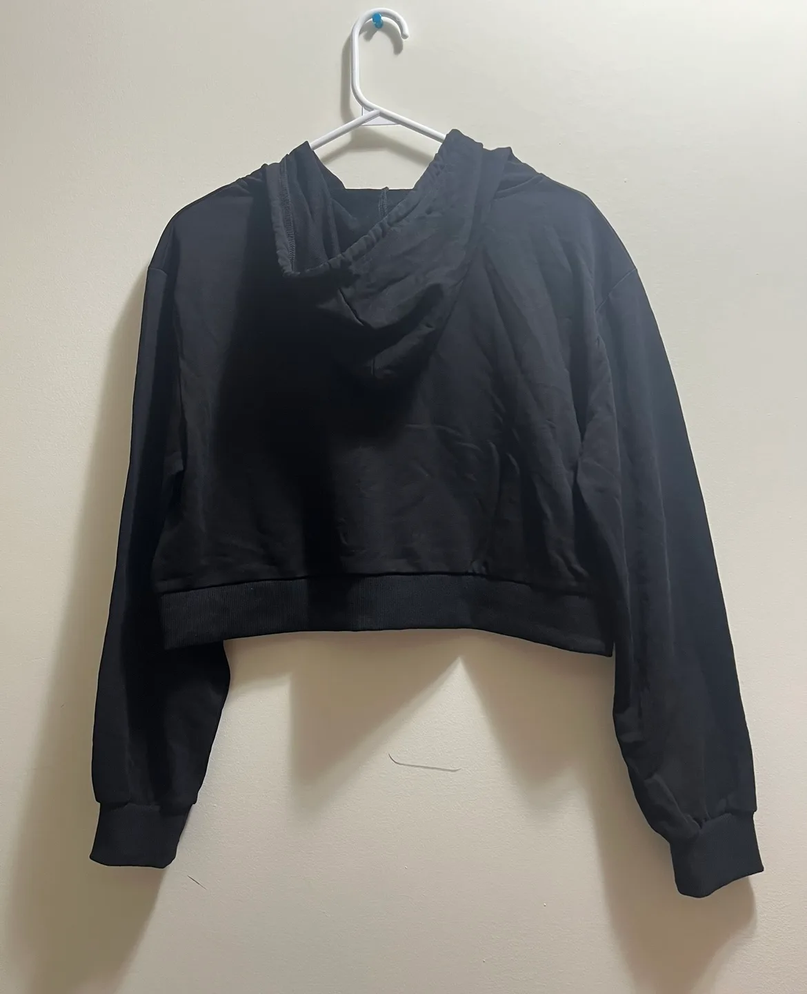 Womens Cute Cropped Zip Up Hoodie Sweatshirt Jacket szXL image indicator(8)