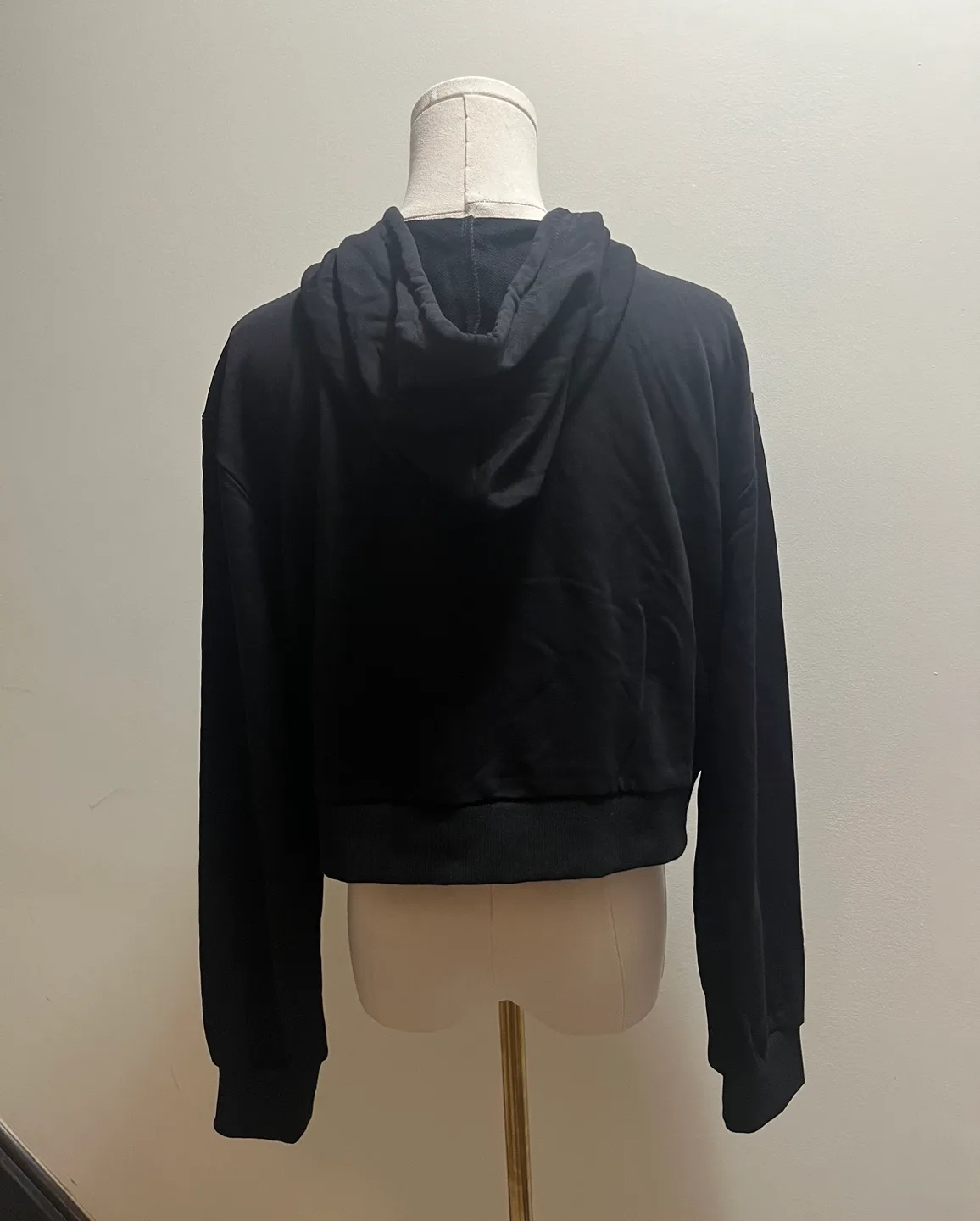 Womens Cute Cropped Zip Up Hoodie Sweatshirt Jacket szXL image indicator(6)