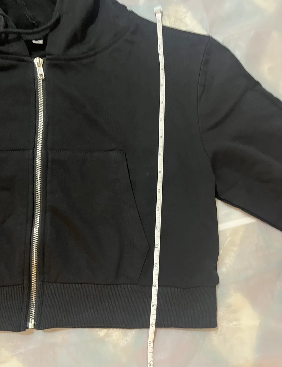 Womens Cute Cropped Zip Up Hoodie Sweatshirt Jacket szXL image indicator(10)